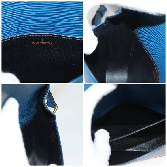 LOUIS VUITTON Epi Saint Cloud PM Shoulder Bag Blue - Picture 15 of 16